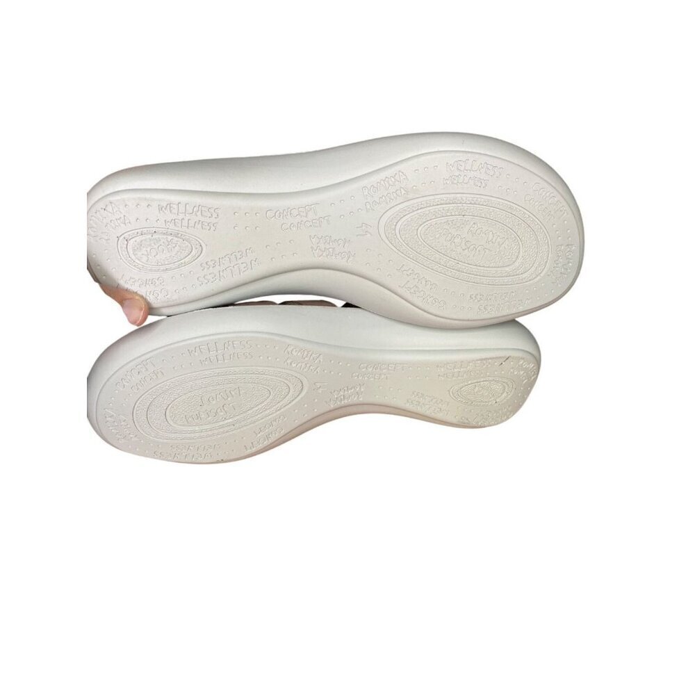 Romika Rose Suede Sandals Size 41 / 10 Adjustable Strap & Cushioned Sole Comfort - Picture 6 of 7